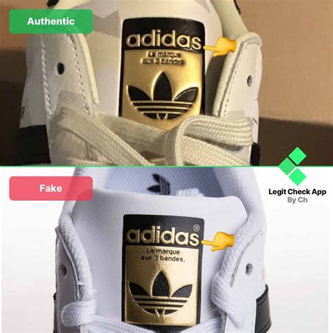 how can you tell if adidas are fake